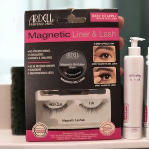 Ardell magnetic liner and lash easy to apply no adhesive needed reusable lashes